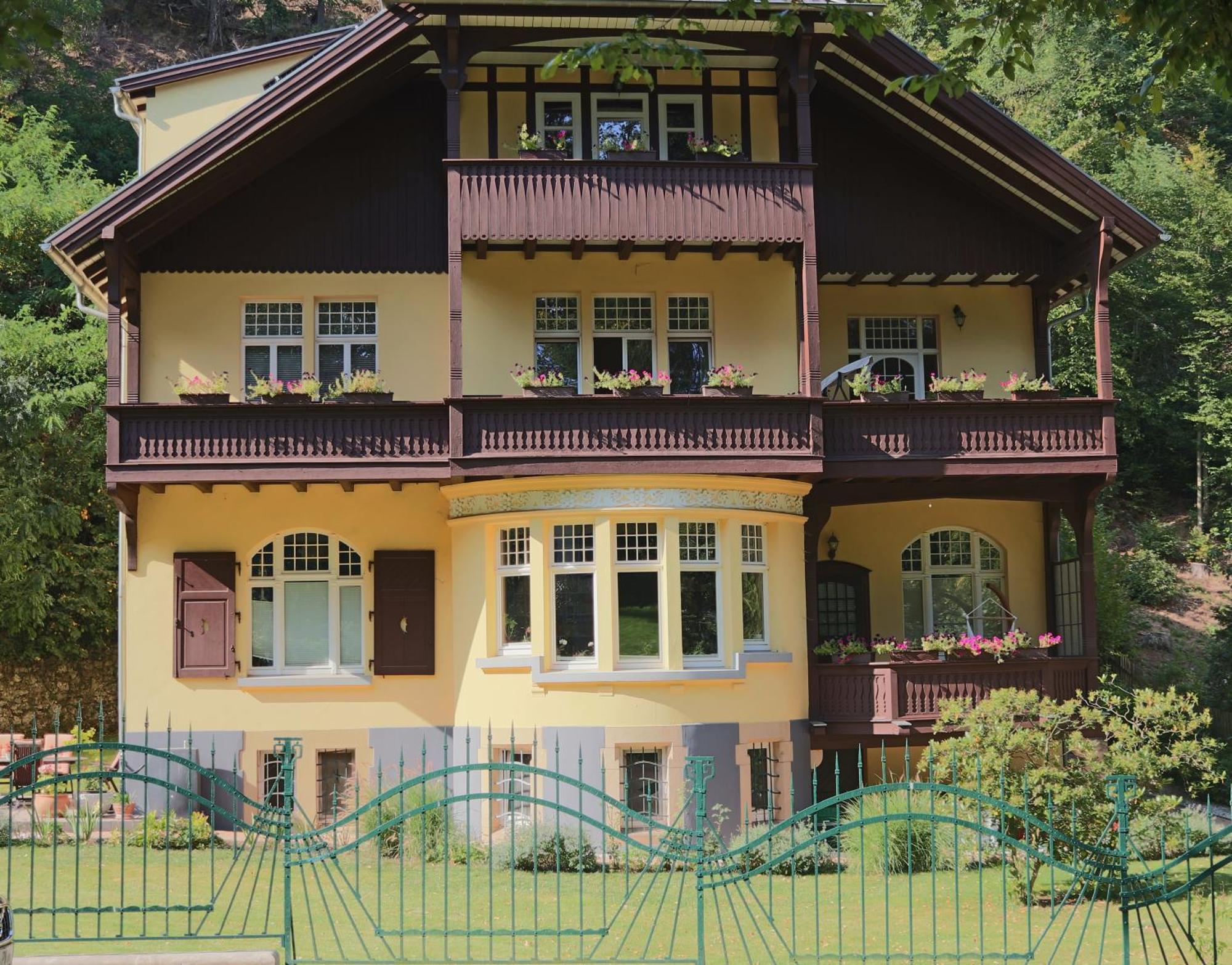 Villa Liliengrund Eisenach Exterior foto